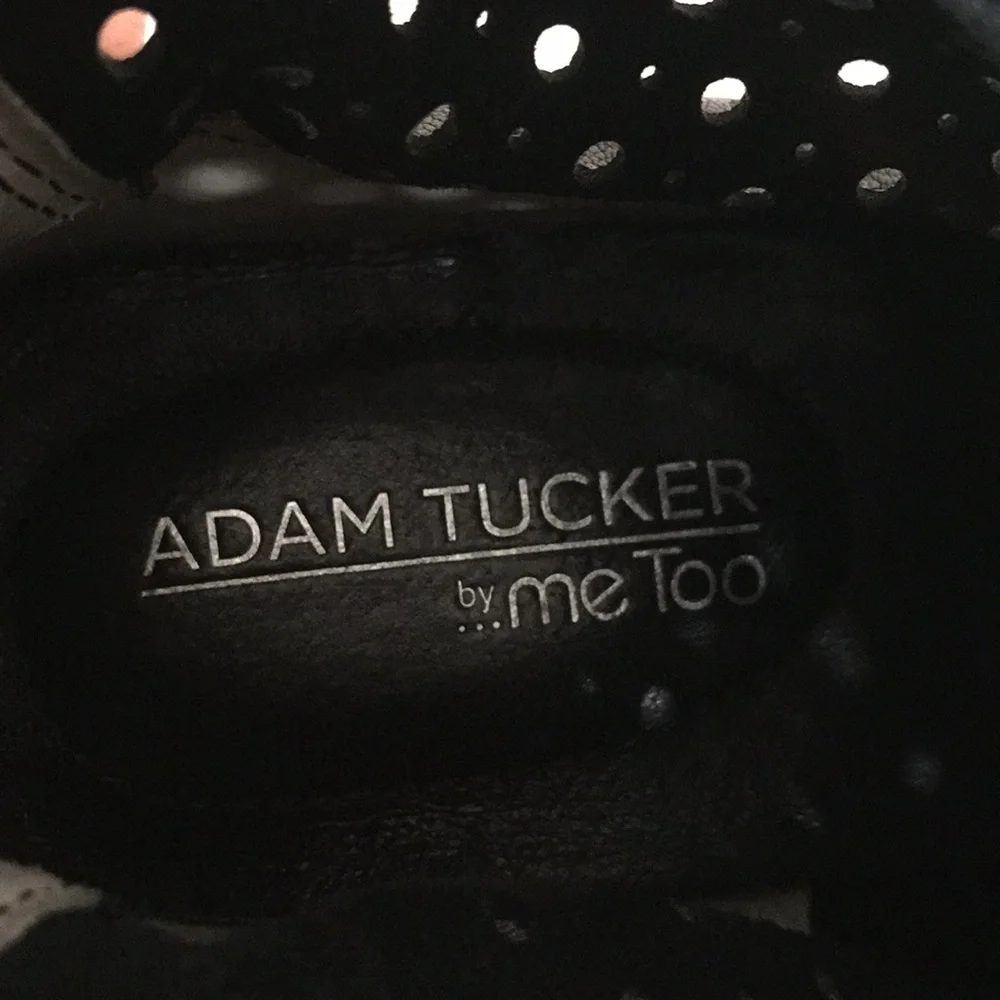 Adam Tucker by Me Too Frankee Black Bootie Sz 7.5 - Picture 12 of 14